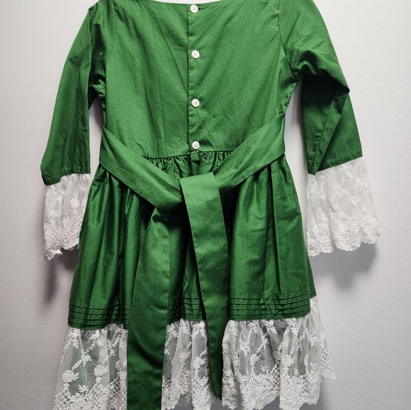 Well Dressed Wolf Green Lace Dress size 6 - Picture 4 of 8